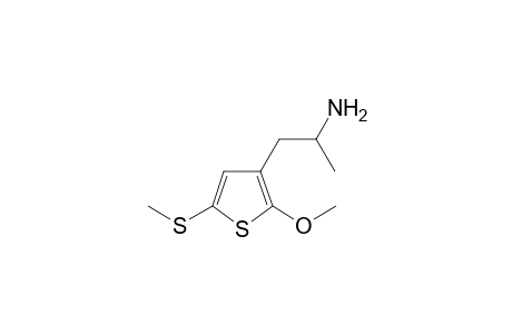 1-[2-methoxy-5-(methylsulfanyl)thiophen-3-yl]propan-2-amine