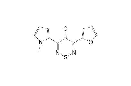 3-(Fur-2-yl)-5-(1-methyl-1H-pyrrol-2-yl)-4H-1,2,6-thiadiazin-4-one