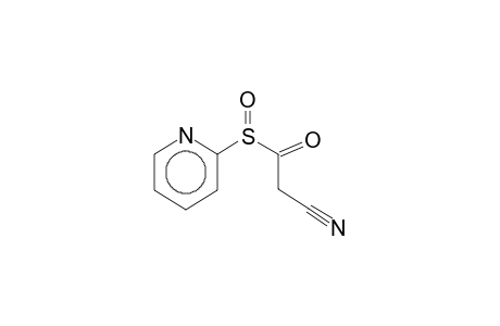 2-pyridylsulfinylcarbonylacetonitrile