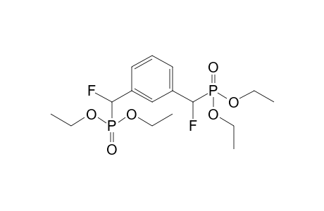1,3-Bis[(diethoxyphosphoryl)fluoromethyl]benzene