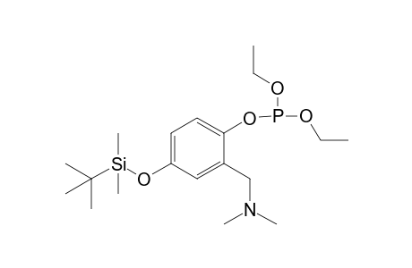 4-[4-(tert-Butyldimethylsilyloxy)-2-N,N-dimethylaminomethylphenoxy]diethoxyphosphane