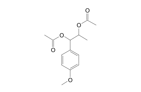 1,2-Propanediol,1-(4-methoxyphenyl)-,1,2-diacetate
