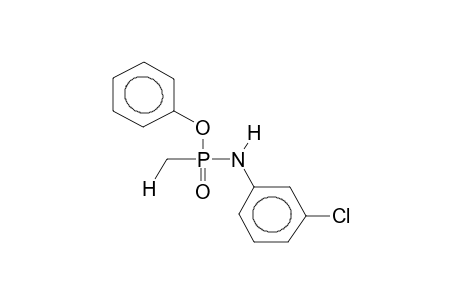 PHENYL N-(META-CHLOROPHENYL)AMIDOMETHYLPHOSPHONATE