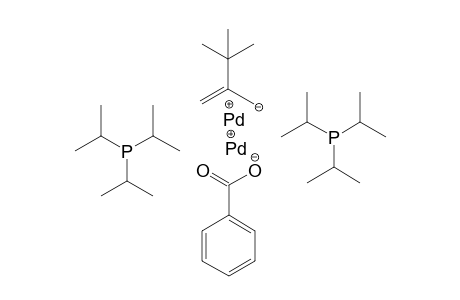 mu-(Benzoate)-mu-(2-tert-butylallyl)-bis(triisopropylphosphine)dipalladium(I)