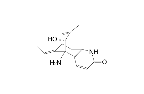 (5R,6R,9R,E)-5-amino-11-ethylidene-6-hydroxy-7-methyl-5,6,9,10-tetrahydro-5,9-methanocycloocta[b]pyridin-2(1H)-one