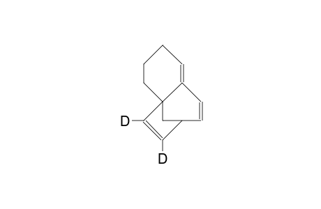 10,11-Dideuterio-tricyclo(7.2.1.0/4,7/)deca-2,4,10-triene