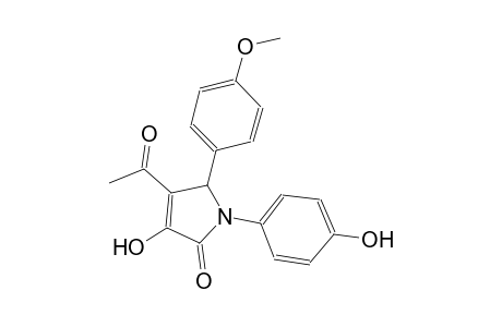 2H-pyrrol-2-one, 4-acetyl-1,5-dihydro-3-hydroxy-1-(4-hydroxyphenyl)-5-(4-methoxyphenyl)-