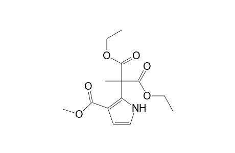Diethyl .alpha.-methyl-3-(methoxycarbonyl)-2-pyrrolemalonate