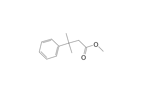 Benzenepropanoic acid, .beta.,.beta.-dimethyl-, methyl ester