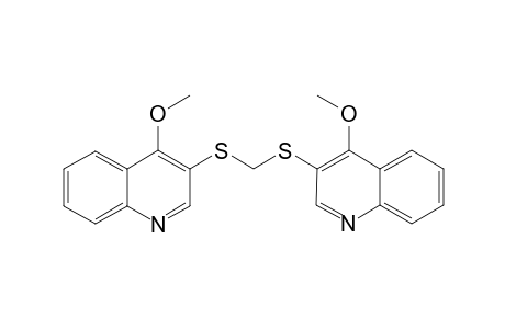 bis(4-Methoxy-3-quinolinyl)methane