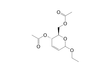 Ethyl 4,6-di-O-acetyl-2,3-dideoxy-alpha-D-erythro-hex-2-enopyranoside