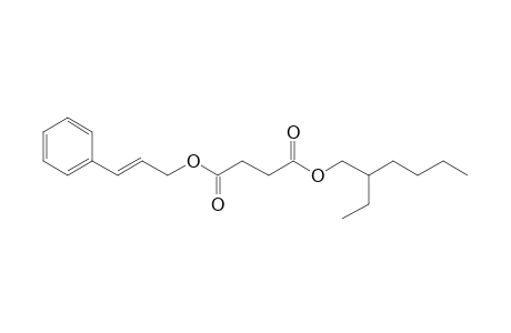 Succinic acid, 2-ethylhexyl 3-phenylprop-2-en-1-yl ester