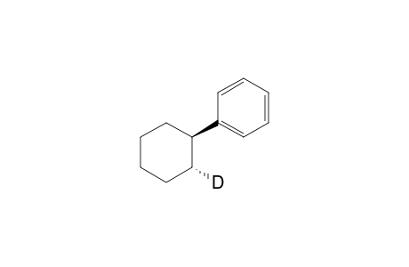 trans-2-Deuterio-1-phenylcyclohexane