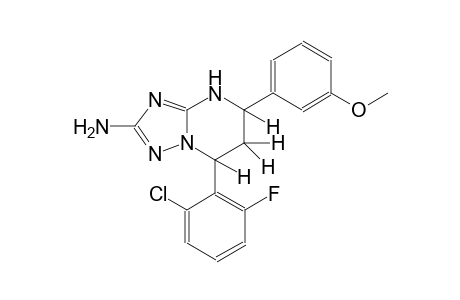 [1,2,4]triazolo[1,5-a]pyrimidin-2-amine, 7-(2-chloro-6-fluorophenyl)-4,5,6,7-tetrahydro-5-(3-methoxyphenyl)-