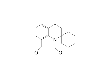 4-Methyl-3,4-dihydro-1H-spiro[pyrrolo[3,2,1-h,i]quinoline-2,1'-cyclohexane]-8,9-dione