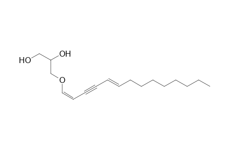 3-[(1Z,5E)-tetradeca-1,5-dien-3-ynoxy]propane-1,2-diol