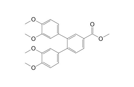 3,4-bis(3,4-dimethoxyphenyl)benzoic acid methyl ester