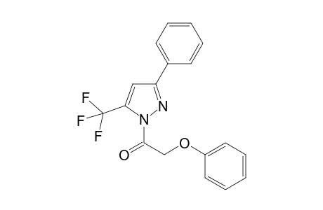 5-Trifluoromethyl-3-phenyl-1H-1-(phenoxyacetyl)pyrazole