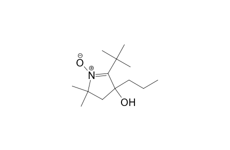 2H-Pyrrol-4-ol, 5-(1,1-dimethylethyl)-3,4-dihydro-2,2-dimethyl-4-propyl-, 1-oxide