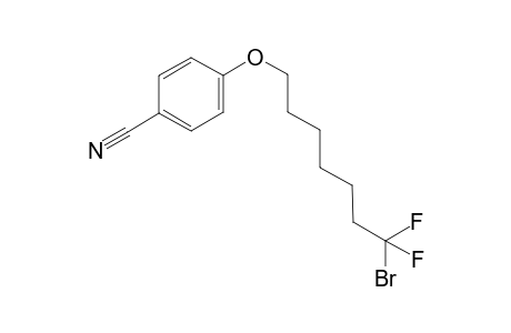 4-((7-Bromo-7,7-difluoroheptyl)oxy)benzonitrile