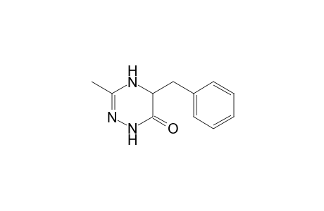 4,5-Dihydro-3-methyl-5-benzyl-1,2,4-triazin-6(1H)-one