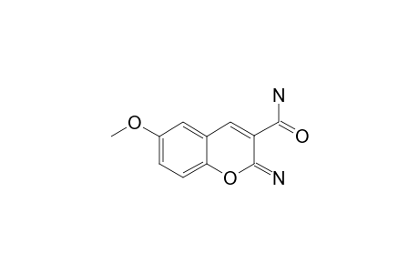 2-IMINO-6-METHOXY-2H-BENZOPYRAN-3-CARBOXAMIDE