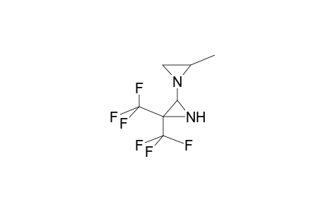 3,3-BIS(TRIFLUOROMETHYL)-2-(2-METHYLAZIRIDINO)AZIRIDINE