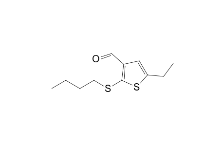 5-Ethyl-2-(butylthio)-3-formyl-thiophene