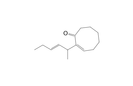 2-(1'-Methylpent-2'-enyl)cyclooct-2-en-1-one