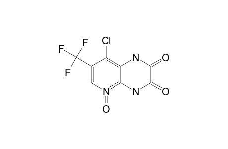 8-CHLORO-7-TRIFLUOROMETHYL-1,4-DIHYDRO-PYRIDO-[2,3-B]-PYRAZINE-2,3-DIONE-N-OXIDE