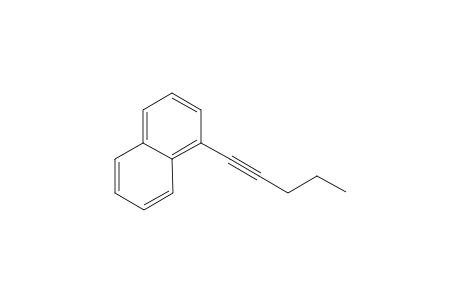1-(Pent-1-yn-1-yl)naphthalene