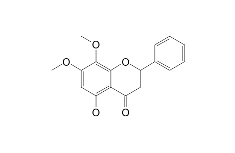 5-HYDROXY-7,8-DIMETHOXYFLAVANONE