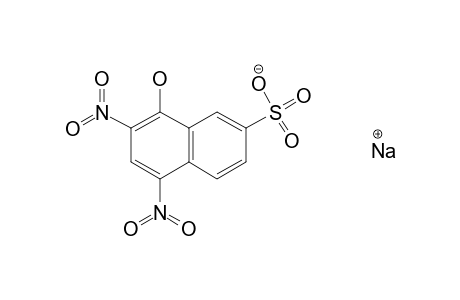 5,7-DINITRO-8-HYDROXY-2-NAPHTHALENESULFONIC ACID, MONOSODIUM SALT