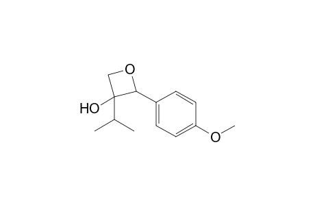 3-Isopropyl-2-(4'-methoxyphenyl)oxetan-3-ol