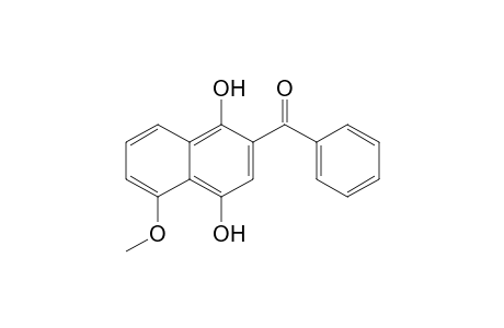 (1,4-dihydroxy-5-methoxy-2-naphthalenyl)-phenylmethanone
