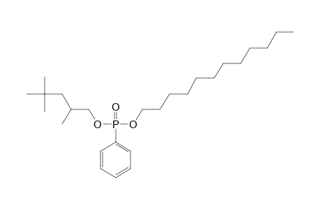 Phenylphosphonic acid, 2,4,4-trimethylpentyl dodecyl ester