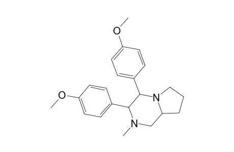 3,4-Bis(4-methoxyphenyl)-2-methyloctahydropyrrolo[1,2-a]pyrazine
