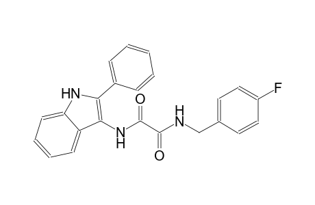 ethanediamide, N~1~-[(4-fluorophenyl)methyl]-N~2~-(2-phenyl-1H-indol-3-yl)-
