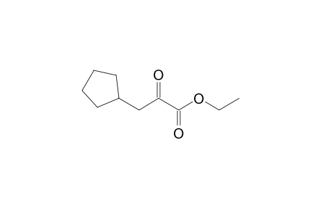 3-Cyclopentyl-2-oxo-propionic acid ethyl ester