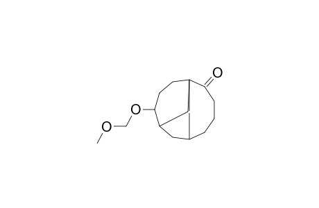 (1RS,6RS,8SR,9SR)-9-Methoxymethoxytricyclo[6.3.1.0(1,6)]dodecan-2-one