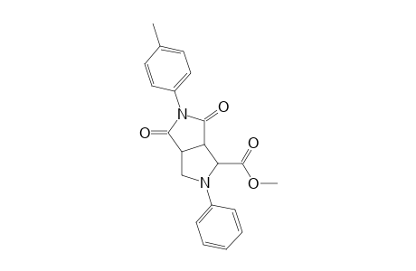 anti-endo-4-methoxycarbonyl-1,3,3a,4,6,6a-hexahydro-2-(4-methylphenyl)-5-phenyl-2H,5H-pyrrolo[3,4-c]pyrrol-1,3-dione