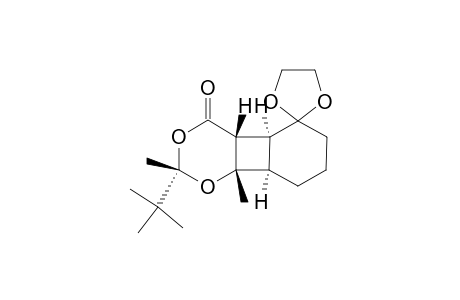 4.alpha.-tert-Butyl-1.alpha.,7.beta.,8.alpha.-trihydro-2.beta.,4.beta.-dimethyl-3,5-dioxa-9.alpha.,9.beta.-(ethylenedioxy)-6-oxotricyclo[6.4.0.0(2,7)]dodecane