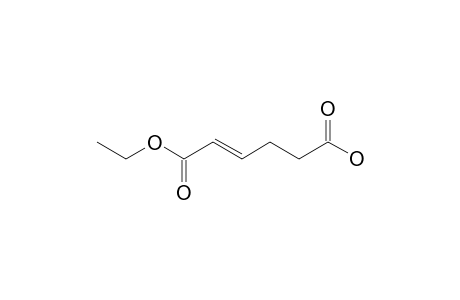 2-HEXENEDIOIC ACID, 1-ETHYL ESTER