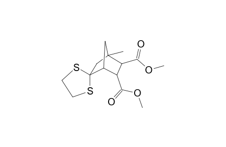 Dimethyl 1-methylbicyclo[2.2.1]heptan-5-one-2,3-trans-dicarboxylate 5-dithioacetal