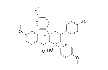 [2-hydroxy-2,4,6-tris(4-methoxyphenyl)-6-methyl-3-cyclohexen-1-yl](4-methoxyphenyl)methanone