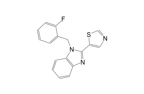 1-(2-fluorobenzyl)-2-(1,3-thiazol-5-yl)-1H-benzimidazole