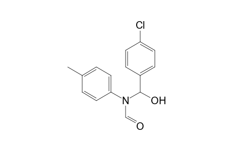 N-[(4-Chlorophenyl)hydroxymethyl]-N-(4-methylphenyl)formamide