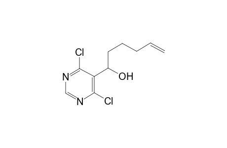 1-(4,6-Dichloropyrimidin-5-yl)hex-5-en-1-ol
