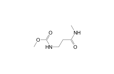 Methyl N-[3-(methylamino)-3-oxidanylidene-propyl]carbamate