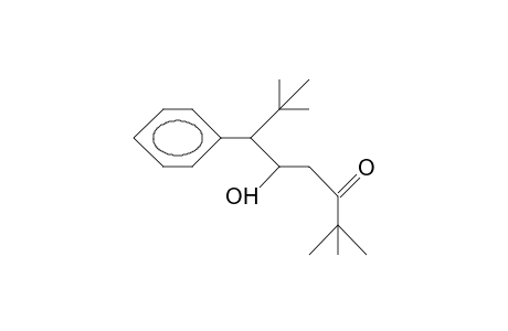 5-Hydroxy-2,2,7,7-tetramethyl-6-phenyl-octan-3-one diastereomer 1